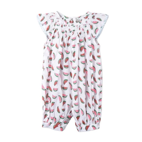 Stella McCartney Kids Other - Stella Mccartney Kids Stella Watermelon Print Cotton Romper Size 9 months